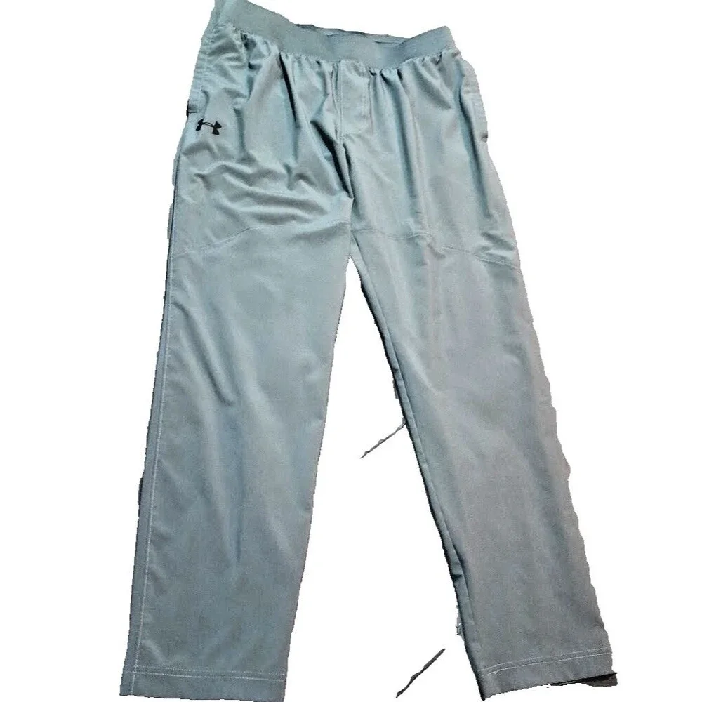 Under Armour Men's Fitted Pants XL Grey Running Light weight